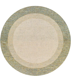 Livabliss Elena EAE2301 Dusty Sage Tan Area Rug 8 ft. Round Round