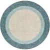 Livabliss Elena EAE2303 Navy Teal Area Rug 8 ft. Round Round