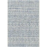 Livabliss Eagean EAG2306 Denim Dark Blue Area Rug 2 ft. 7 in. X 10 ft. Runner
