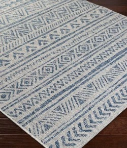 Livabliss Eagean EAG2306 Denim Dark Blue Area Rug 4 ft. 3 in. X 5 ft. 11 in. Rectangle