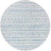 Livabliss Eagean EAG2306 Denim Dark Blue Area Rug 7 ft. 10 in. Round