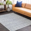 Livabliss Eagean EAG2306 Denim Dark Blue Area Rug 7 ft. 10 in. X 10 ft. 2 in. Rectangle
