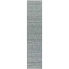 Livabliss Eagean EAG2307 Aqua Black Area Rug 7 ft. 10 in. Square
