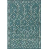 Livabliss Eagean EAG2330 Aqua Black Area Rug 7 ft. 10 in. Square