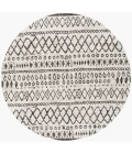 Livabliss Eagean White EAG-2341 5 ft. 3 in. X 5 ft. 3 in. Round Rug