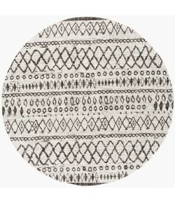 Livabliss Eagean White EAG-2341 5 ft. 3 in. X 5 ft. 3 in. Round Rug