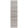 Livabliss Eagean EAG2345 Black White Area Rug 2 ft. 7 in. X 10 ft. Runner