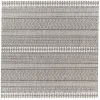 Livabliss Eagean EAG2345 Black White Area Rug 7 ft. 10 in. Square