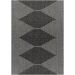 Livabliss Eagean EAG2348 Charcoal Cream Area Rug 2 ft. 7 in. X 12 ft. Runner