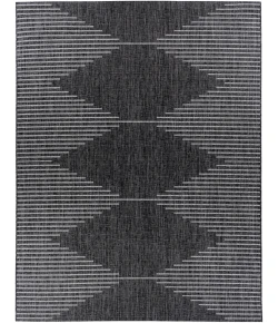 Livabliss Eagean EAG2348 Charcoal Cream Area Rug 7 ft. 10 in. X 10 ft. 2 in. Rectangle