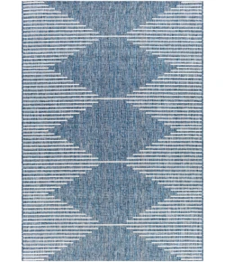 Livabliss Eagean EAG2350 Bright Blue Navy Area Rug 8 ft. 10 in. X 12 ft. Rectangle
