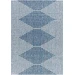 Livabliss Eagean EAG2350 Bright Blue Navy Area Rug 2 ft. 7 in. X 12 ft. Runner