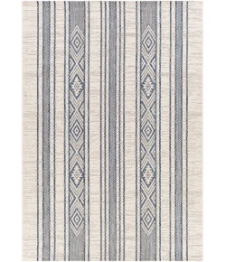 Livabliss Eagean EAG2351 Bright Blue Navy Area Rug 5 ft. 3 in. Round