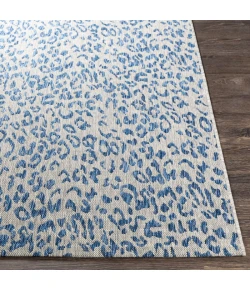 Livabliss Eagean EAG2353 Bright Blue Navy Area Rug 6 ft. 7 in. Round