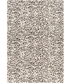 Livabliss Eagean EAG2354 Black White Area Rug 6 ft. 7 in. Round