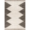 Livabliss Eagean EAG2356 Black White Area Rug 2 ft. 7 in. X 10 ft. Runner