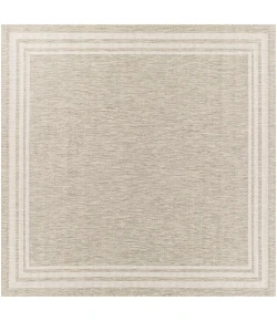 Livabliss Eagean EAG2366 Oatmeal Gray Area Rug 6 ft. 7 in. Square