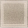 Livabliss Eagean EAG2366 Oatmeal Gray Area Rug 7 ft. 10 in. Square