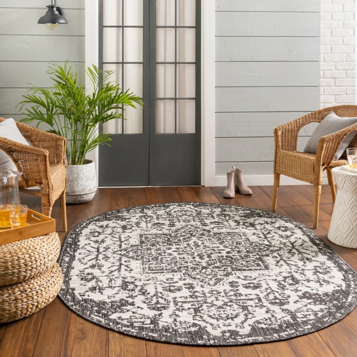 Livabliss Eagean EAG-2379 67" x 9 Oval Rug