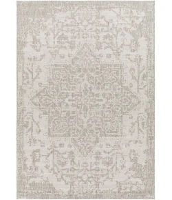 Livabliss Eagean EAG2380 Gray Oatmeal Area Rug 7 ft. 10 in. X 10 ft. Oval