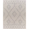Livabliss Eagean EAG2401 Oatmeal Gray Area Rug 7 ft. 10 in. Round