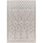 Livabliss Eagean EAG2403 Oatmeal Gray Area Rug 6 ft. 7 in. Round