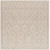 Livabliss Eagean EAG2404 Brown Light Brown Area Rug 6 ft. 7 in. Square Square