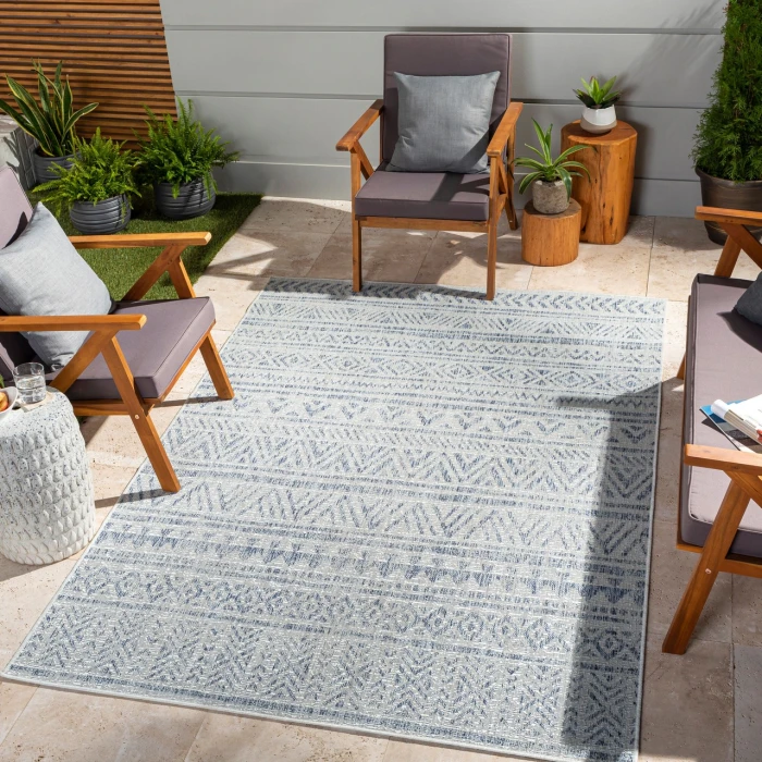 Livabliss Eagean EAG-2405 67" Square Rug