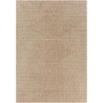 Livabliss Eagean EAG2416 Khaki Camel Area Rug 6 ft. 7 in. Round Round