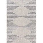 Livabliss Eagean EAG2418 Oatmeal Gray Area Rug 6 ft. 7 in. Round