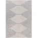 Livabliss Eagean EAG2418 Oatmeal Gray Area Rug 2 ft. 7 in. X 12 ft. Runner