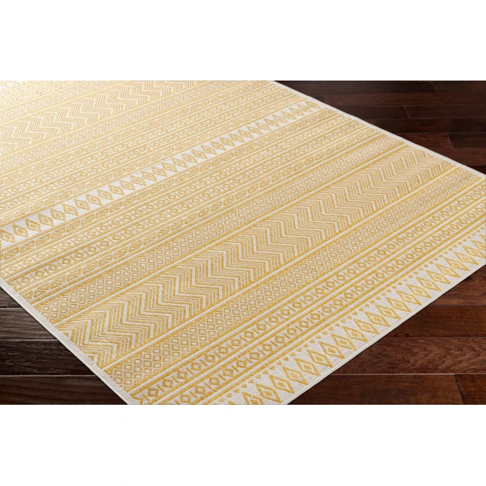 LIVABLISS Eagean Ivory EAG-2427 6ft.7in. x 6ft.7in. Round Rug