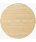 LIVABLISS Eagean Ivory EAG-2427 6ft.7in. x 6ft.7in. Round Rug