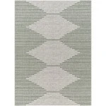 Livabliss Eagean EAG2432 Taupe Light Grey Area Rug 6 ft. 7 in. Round Round