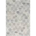 Surya Eaton EAT2302 Light Gray Medium Gray Area Rug 4 ft. X 6 ft. Rectangle