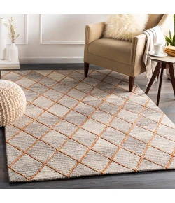 Surya Eaton EAT2305 Dark Brown Bright Yellow Area Rug 9 ft. X 12 ft. Rectangle