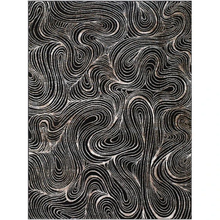 LIVABLISS Grenelle 'Onyx EDGN-2306 9ft.2in. x 12ft. Rect. Rug