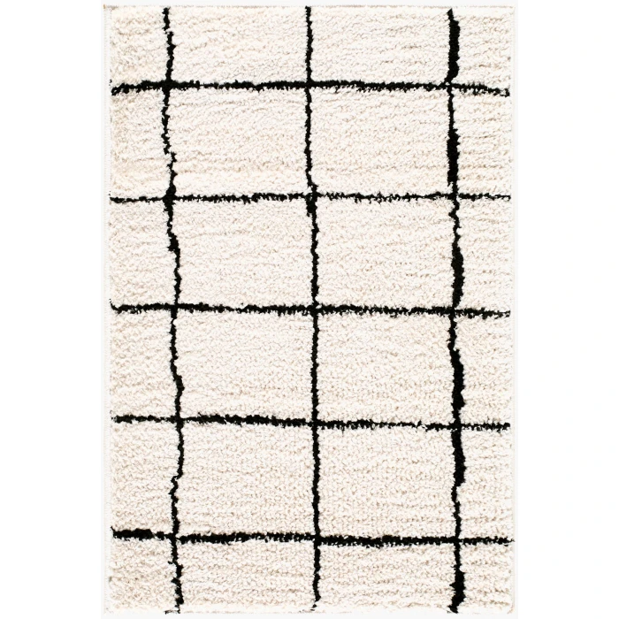 Elle Decor Rivoli Cream EDRV-2300 2 ft. X 2 ft. 11 in. Rect. Rug