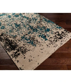 Surya Egypt EGT3076 Teal Black Area Rug 9 ft. X 13 ft. Rectangle