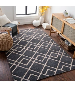 Surya Eloquent ELQ2305 Black Gray Area Rug 2 ft. X 3 ft. Rectangle