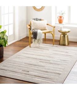 Surya Eloquent ELQ2307 Medium Gray Light Gray Area Rug 10 ft. X 14 ft. Rectangle