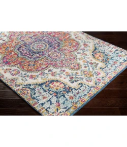 Livabliss Elaziz ELZ2335 Bright Pink Saffron Area Rug 6 ft. 7 in. X 9 ft. Rectangle