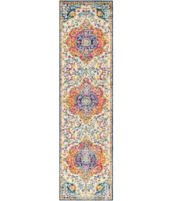 Livabliss Elaziz ELZ2335 Bright Pink Saffron Area Rug 2 ft. 7 in. X 10 ft. Runner