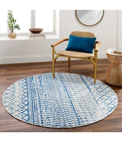 Livabliss Elaziz ELZ2368 Light Grey Pewter Area Rug 4 ft. Round Round