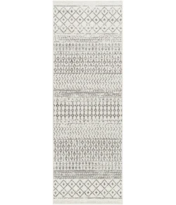 Livabliss Elaziz ELZ2369 Light Grey Taupe Area Rug 2 ft. 7 in. X 12 ft. Runner