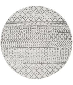 Livabliss Elaziz ELZ2369 Light Grey Taupe Area Rug 4 ft. Round Round