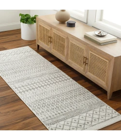Livabliss Elaziz ELZ2369 Light Grey Taupe Area Rug 2 ft. 7 in. X 12 ft. Runner