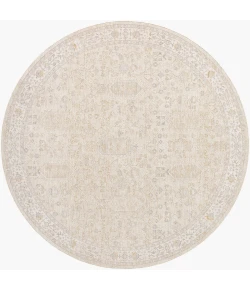 Livabliss Emory Ivory EMO-2312 6 ft. 11 in. X 6 ft. 11 in. Round Rug