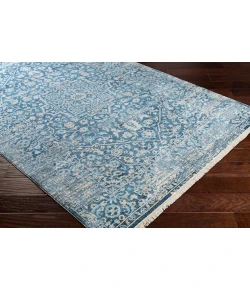 Livabliss Ephesians EPC2300 Sky Blue Saffron Area Rug 2 ft. 7 in. X 9 ft. Runner