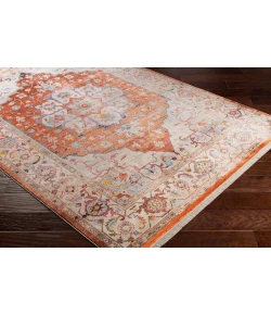 Livabliss Ephesians EPC2304 Burnt Orange Pale Pink Area Rug 9 ft. X 12 ft. 10 in. Rectangle